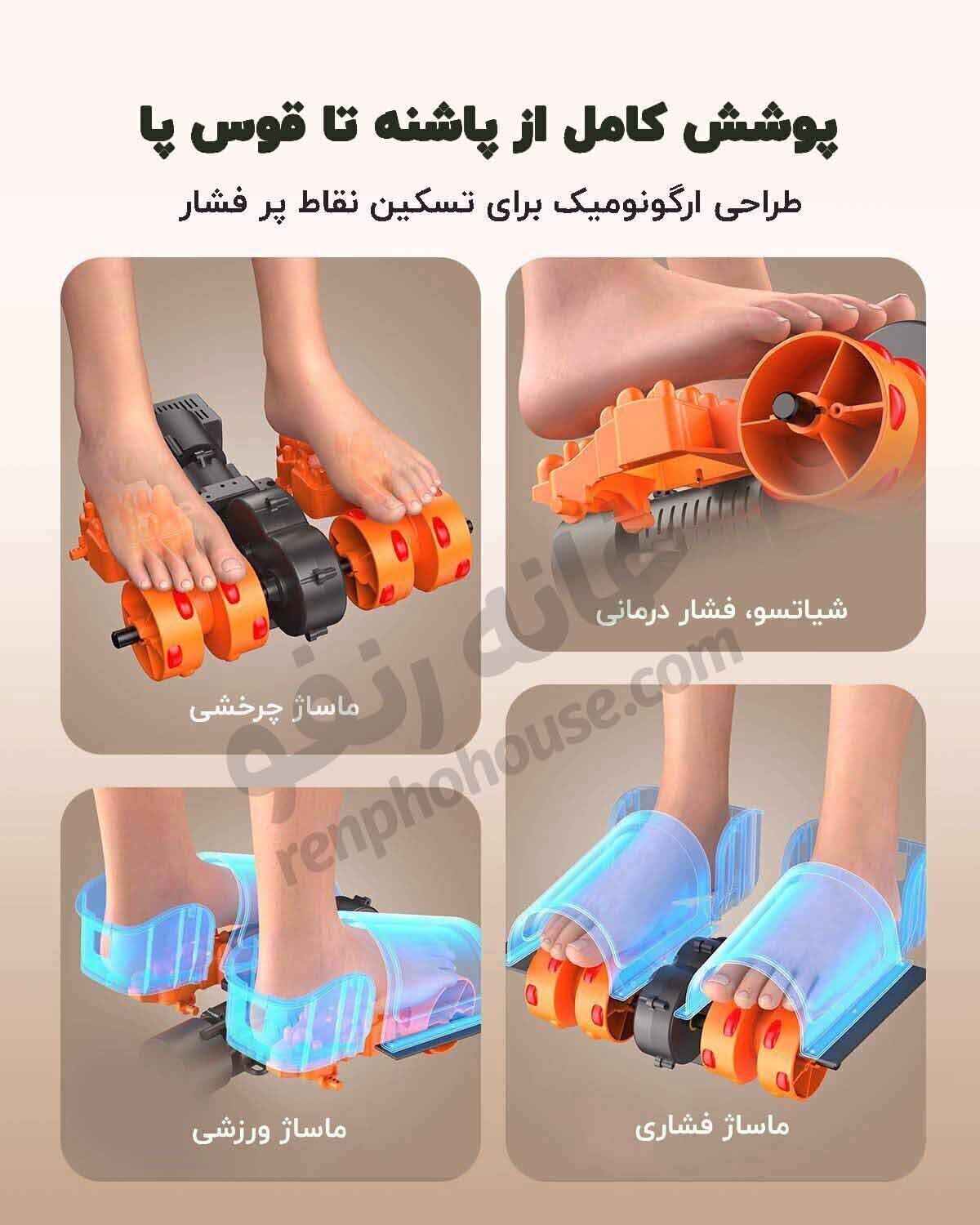 ماساژور پا رنفو
